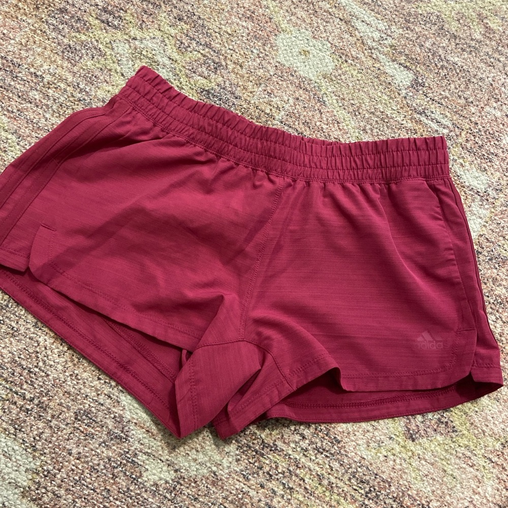 Adidas Berry Color running shorts